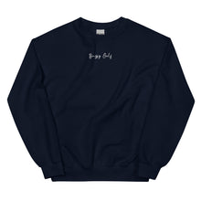 Load image into Gallery viewer, Buzzy Cursive Crew (White Writing)